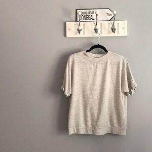 Short Sleeve “Sweatshirt” Shirt